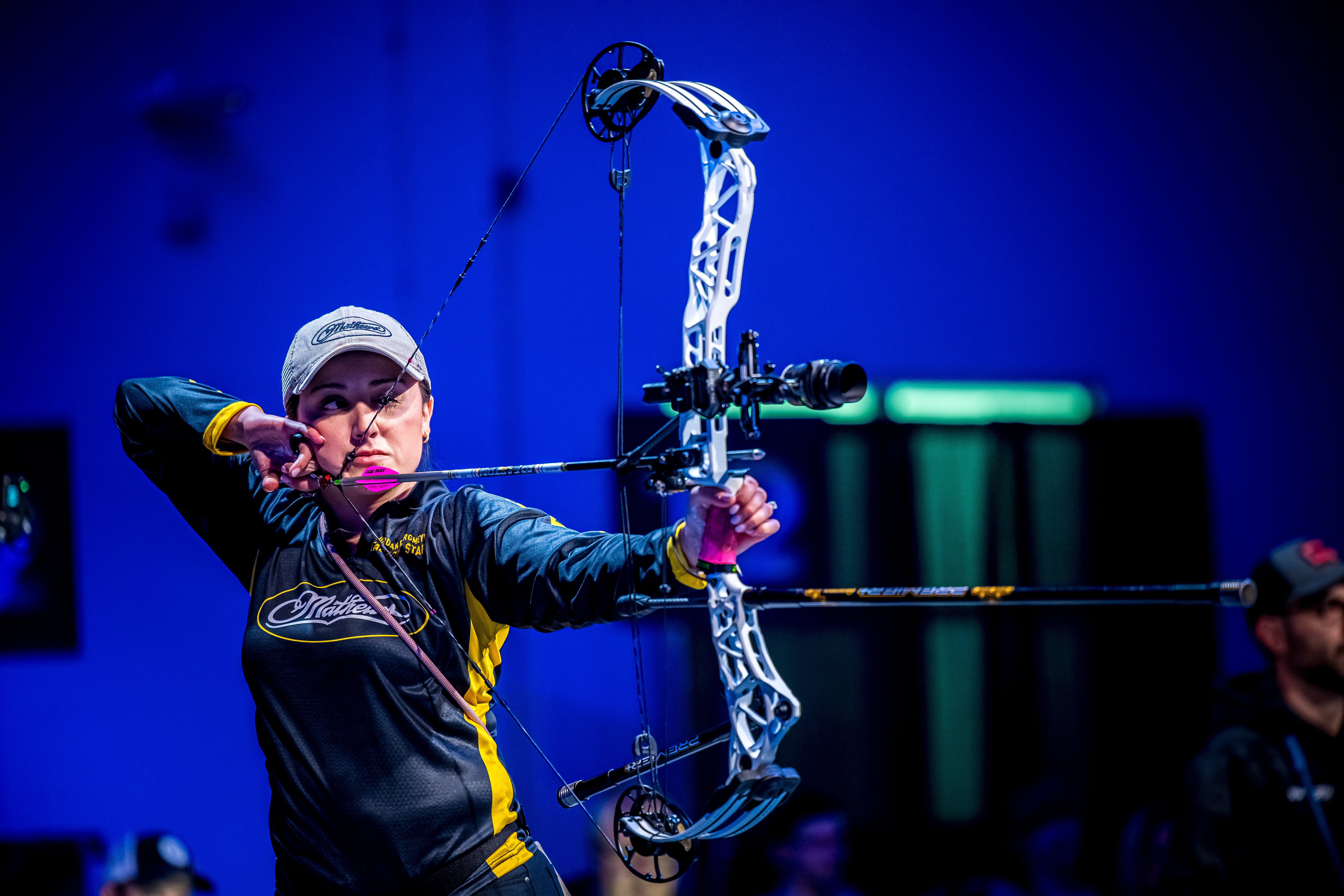 Premier Plus Stabilizer in use by target archer.