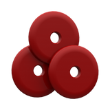 FREESTYLE/SPORT HTR - WEIGHT - 1OZ - 3PK - RED